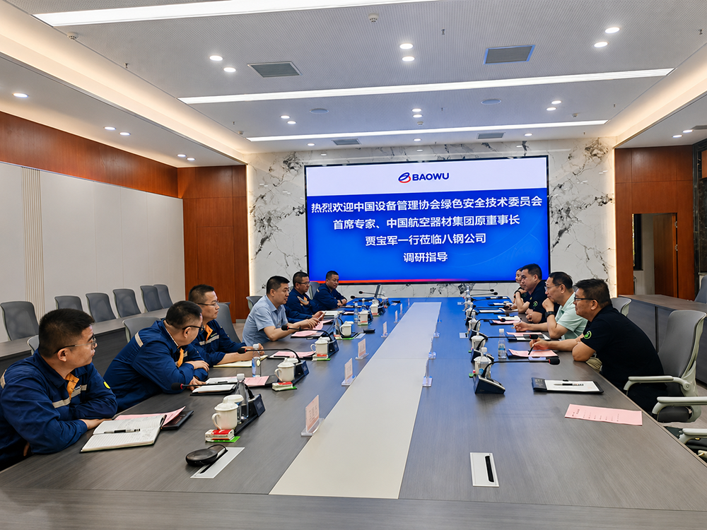 聚焦“五位一體”安全智維，共促安全與能效協同提升——鼎業集團赴寶鋼集團新疆八一鋼鐵開展技術交流